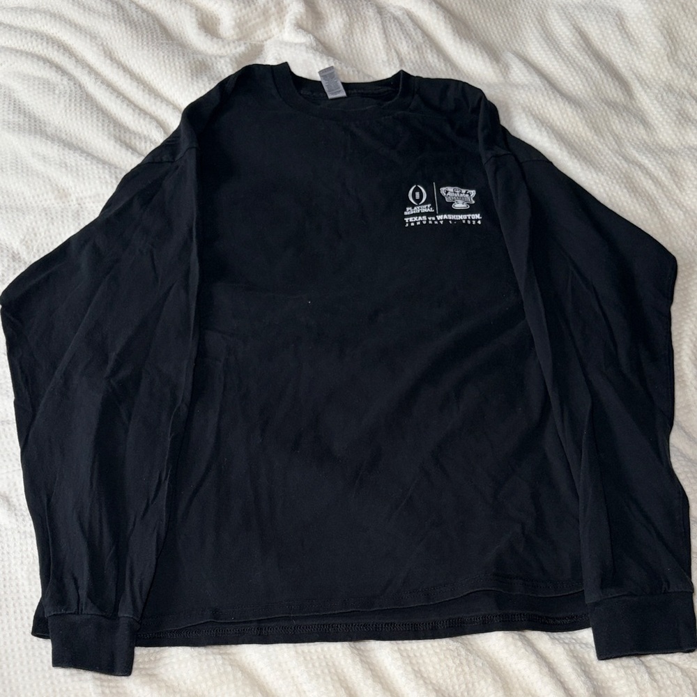 2024 Sugar Bowl Gildan Black Long Sleeve Tee